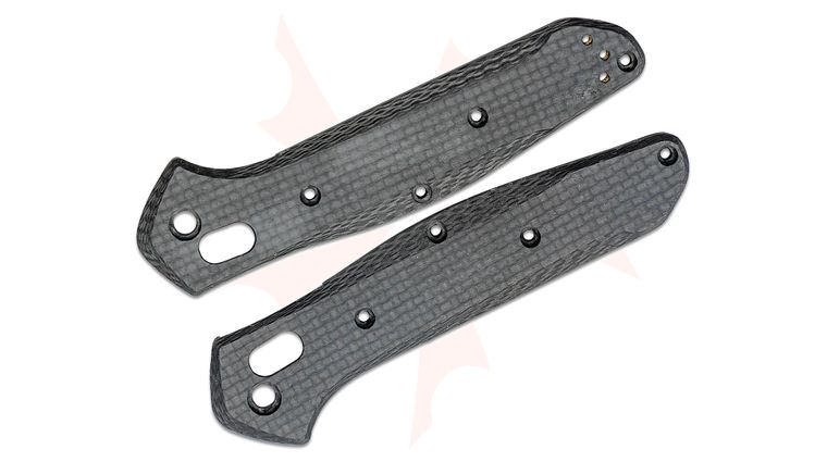 Flytanium Radar Carbon Fiber Handle Kit for Benchmade 940 Osborne, Basket Weave, Knife Not Included