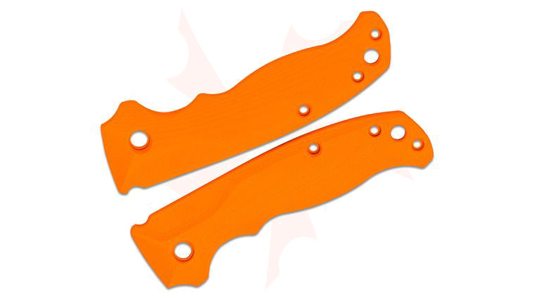 Flytanium Bandwidth Orange G10 Scales for Demko AD20.5, Knife Not Included