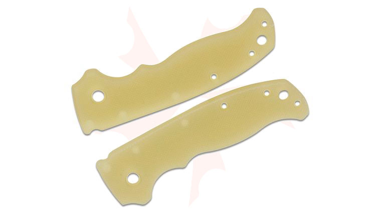 Flytanium Classic PeelPly Natural (Jade) G10 Scales for Demko AD20.5, Knife Not Included