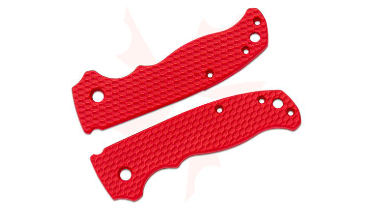 Flytanium Wavelength Fire Red G10 Scales for Demko AD20.5, Knife Not Included