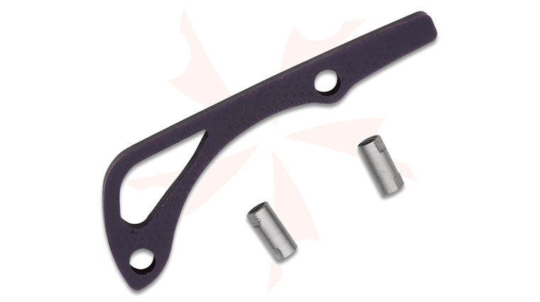 Flytanium Deep Purple G10 Backspacer for Benchmade Bugout - Knife Not Included