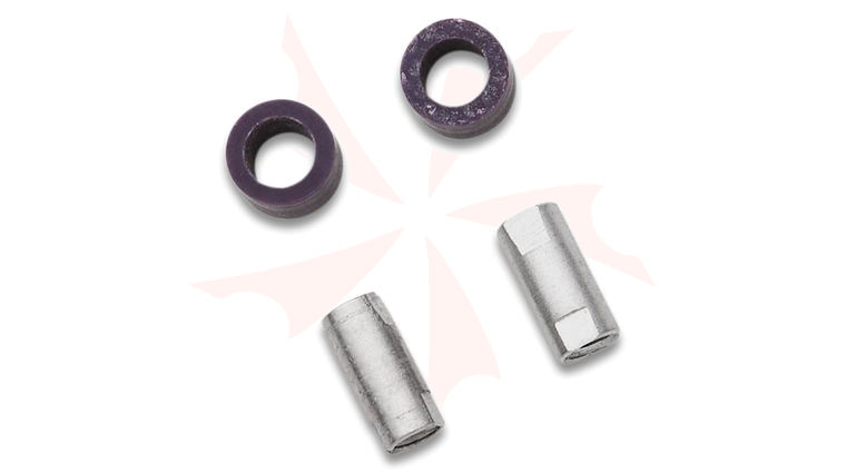 Flytanium Deep Purple G10 Barrel Spacer for Benchmade Bugout and 945 Osborne - Knife Not Included