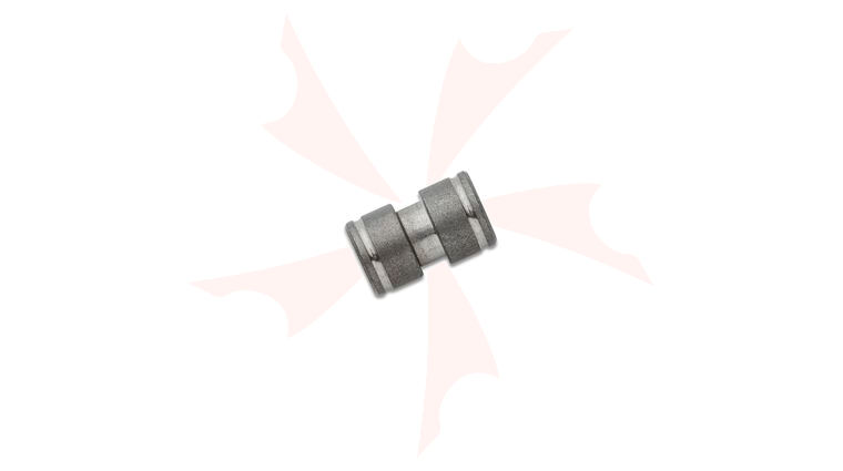 Flytanium Blue Tritium Satin Titanium Thumbstud Kit for Benchmade Knives - Knife Not Included