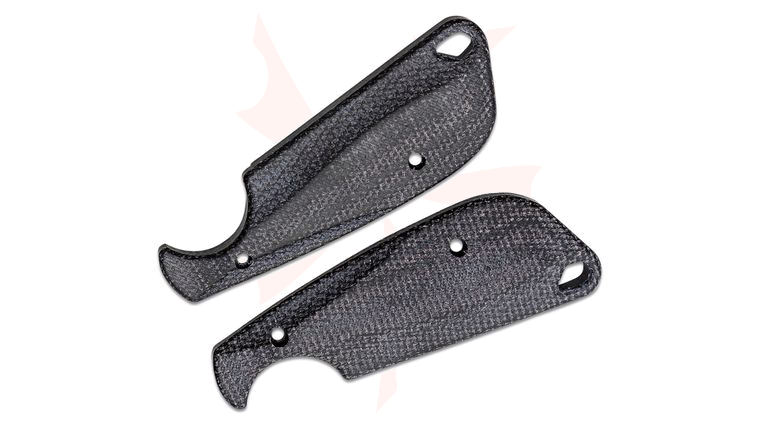 Flytanium CRKT Minimalist Flex Scales, Black Canvas Micarta - Knife Not Included