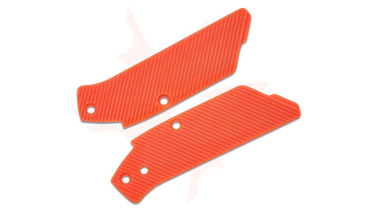 Flytanium G10 Inlays for The Flytanium Arcade, Molten Orange, Knife Not Included