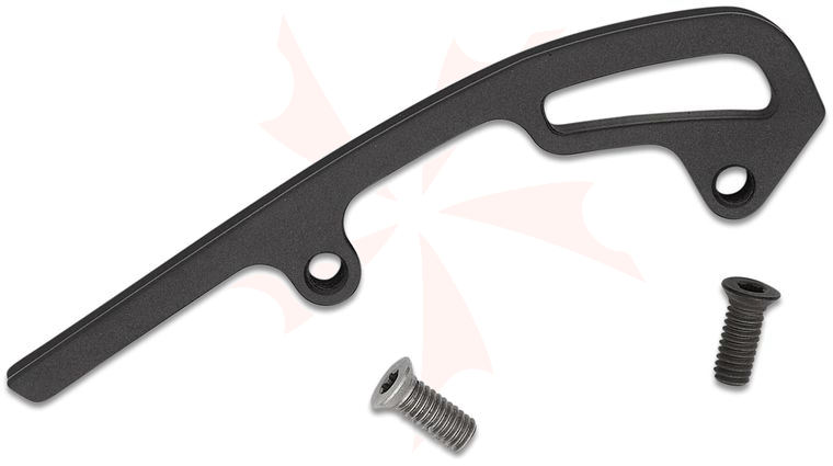 Flytanium Titanium Backspacer for Flytanium Arcade, Black DLC, Knife Not Included