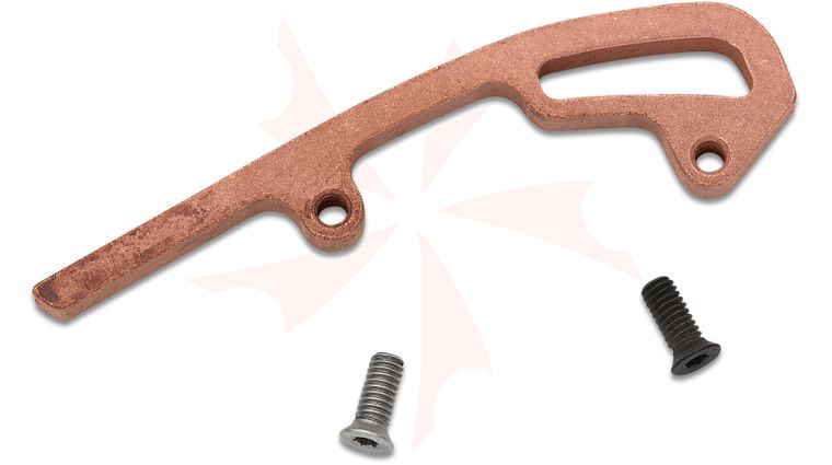 Flytanium Copper Backspacer for Flytanium Arcade, Stonewashed, Knife Not Included