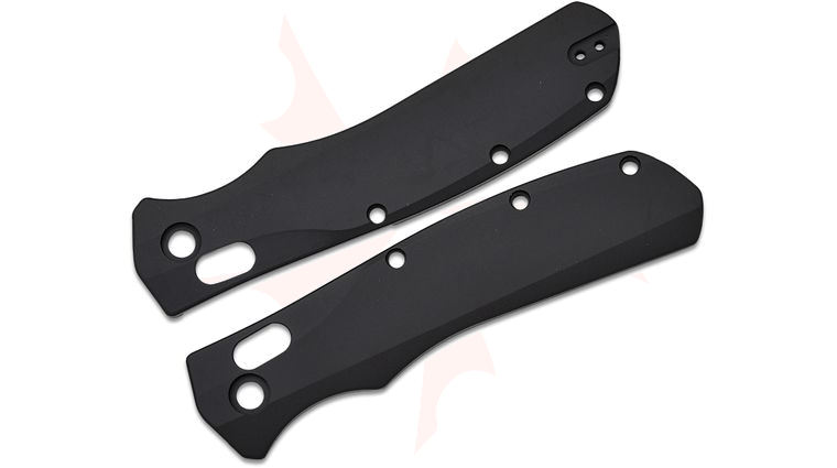 Flytanium Distortion Titanium Scales for Hogue Deka, Black, Knife Not Included