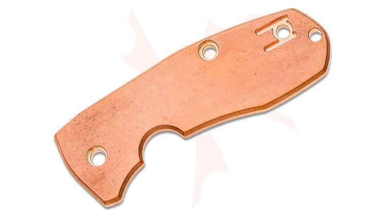 Flytanium Copper Scale for Spyderco Techno 2, Knife Not Included