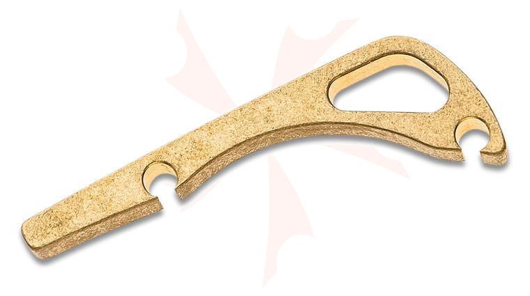 Flytanium Brass Backspacer for Benchmade Bugout - Knife Not Included