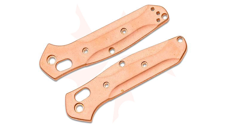 Flytanium Copper Scales for Benchmade 945 Mini Osborne, Knife Not Included