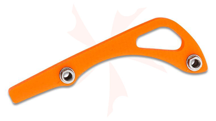 Flytanium Orange G10 Backspacer for Benchmade Bugout - Knife Not Included