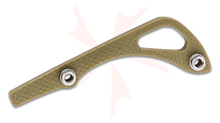 Flytanium OD Green G10 Backspacer for Benchmade Bugout - Knife Not Included