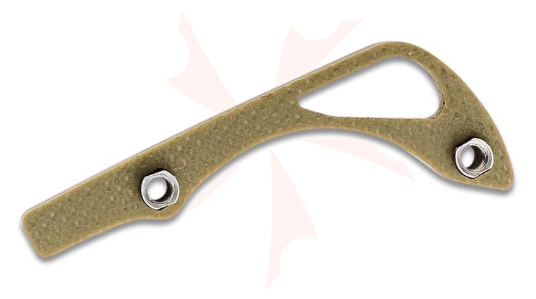 Flytanium OD Green G10 Backspacer for Benchmade Mini Bugout - Knife Not Included