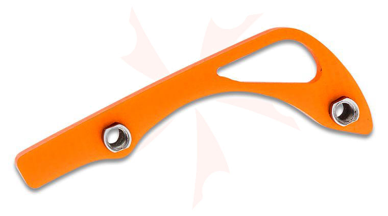 Flytanium Orange G10 Backspacer for Benchmade Mini Bugout - Knife Not Included