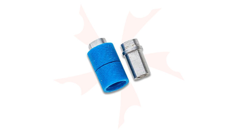 Flytanium Blue G10 Barrel Spacer for Benchmade Bugout and 945 Osborne - Knife Not Included