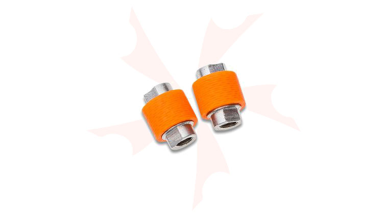 Flytanium Orange G10 Barrel Spacer for Benchmade Bugout and 945 Osborne - Knife Not Included