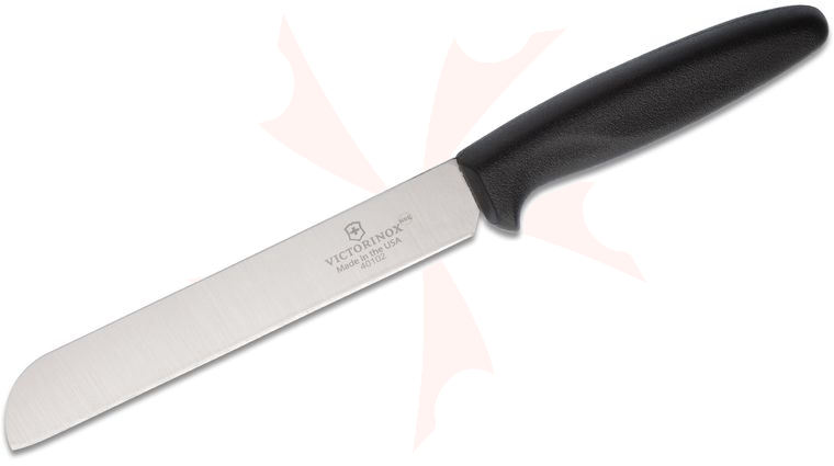 Victorinox Forschner 6.38 inch Produce Knife, Black Polypropylene Handle