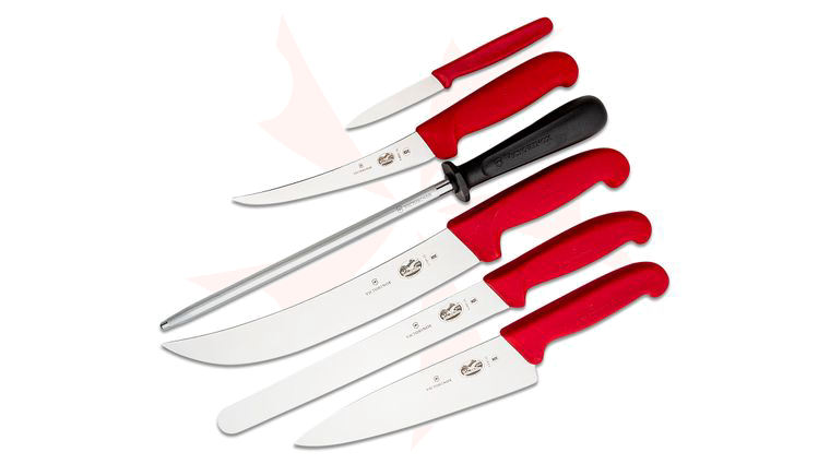 Victorinox Master Competition BBQ 7 Piece Set, Red