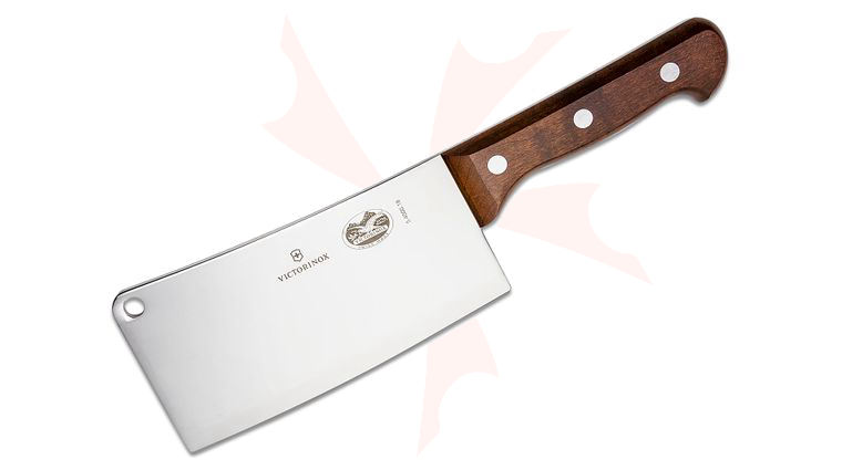 Victorinox Forschner 7 inch Heavy Restaurant Cleaver, Rosewood Handles (Old Sku 40093)