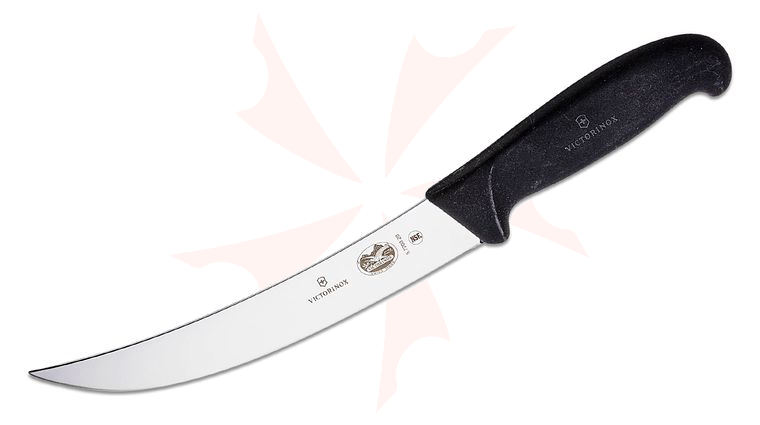 Victorinox Forschner Fibrox 8 inch Breaking Knife, Black TPE Handle (Old Sku 40537)