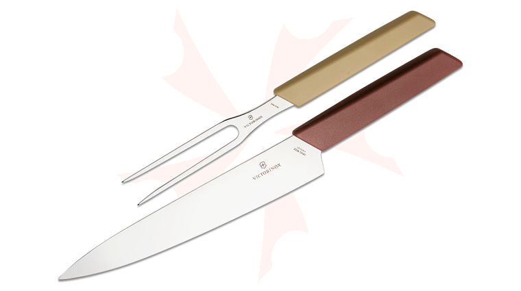 Victorinox Swiss Modern 2 Piece Carving Set, Polypropylene Handles