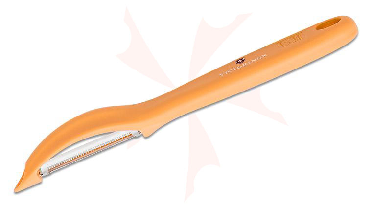 Victorinox Swiss Classic Trend Colors Universal Peeler, Light Orange