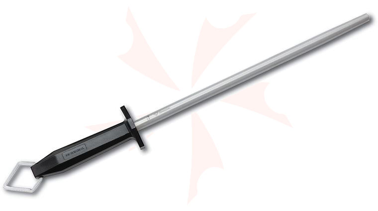 Victorinox Forschner 12 inch Diamond Sharpening Steel, Black Fibrox Handle (Old SKU 40783)