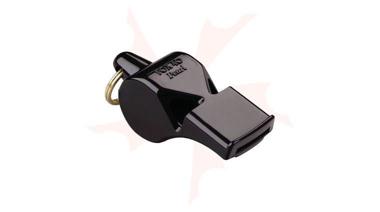 Fox 40 Pearl Official Whistle, Black