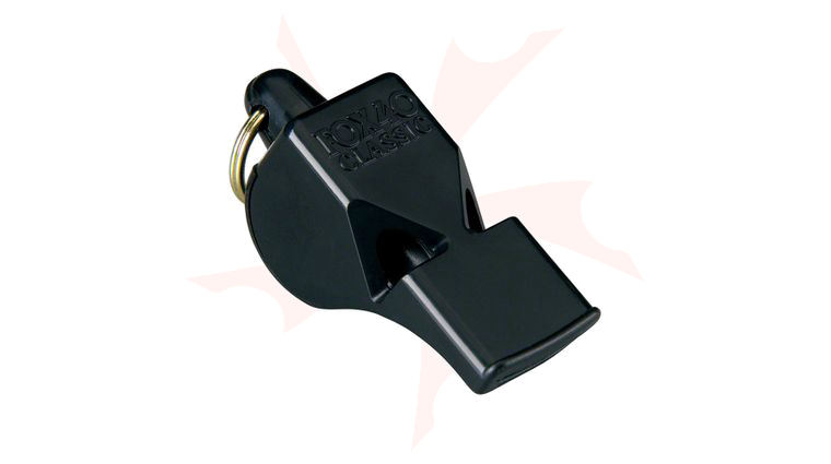 Fox 40 Classic Safety Whistle, Black
