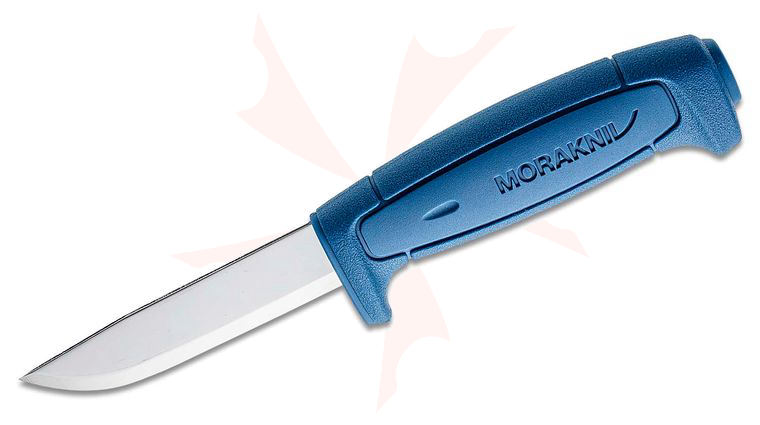 Morakniv Mora of Sweden Basic 546 3-5/8 inch Stainless Steel Blade, Blue Polymer Handle