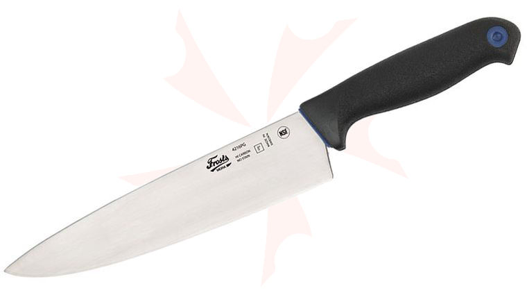 Morakniv Mora of Sweden Chef's Knife 8.5 inch Stainless Steel Blade, Black Rubber Handle