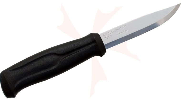 Morakniv Mora of Sweden 510 3-3/4 inch Carbon Steel Blade, Black Polymer Handle