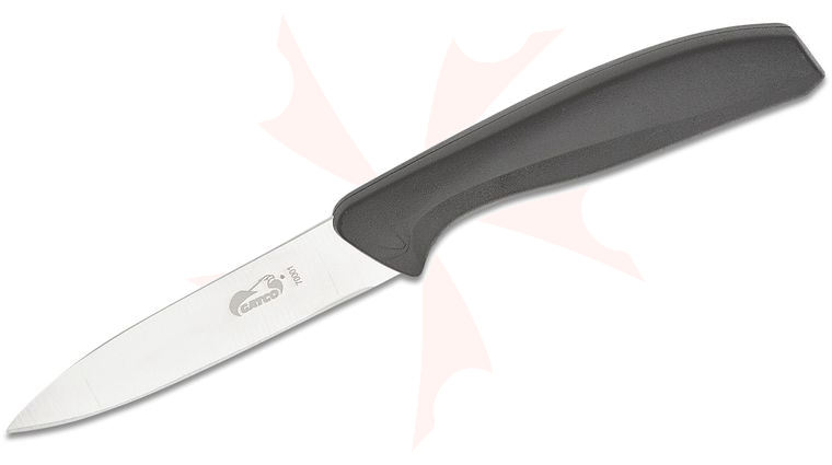 GATCO Everyday Kitchen Utensils Classic Paring Knife 7.15 inch Overall, Black Zytel Handle