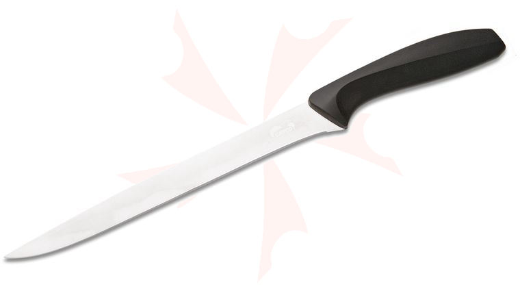 GATCO Everyday Kitchen Collection Fillet Knife 13.5 inch Overall, Black Zytel Handle