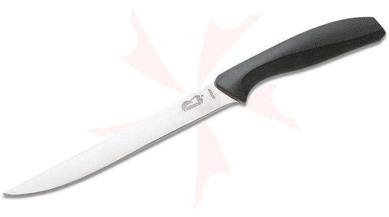 GATCO Everyday Kitchen Collection Boning Knife 9.63 inch Overall, Black Zytel Handle