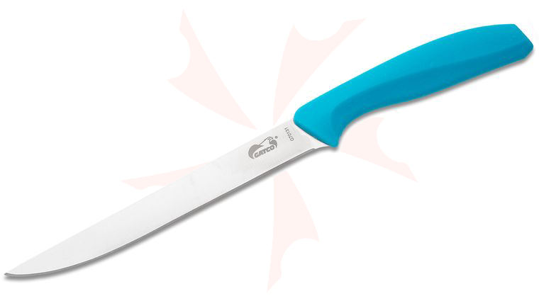 GATCO Everyday Kitchen Collection Boning Knife 9.63 inch Overall, Teal Zytel Handle