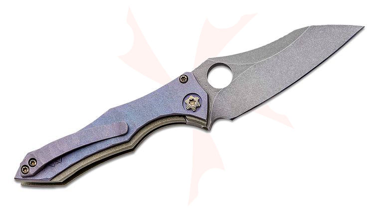 Gavko Knives Michal Gavac Custom Spydie One-Off Liner Lock Folding ...