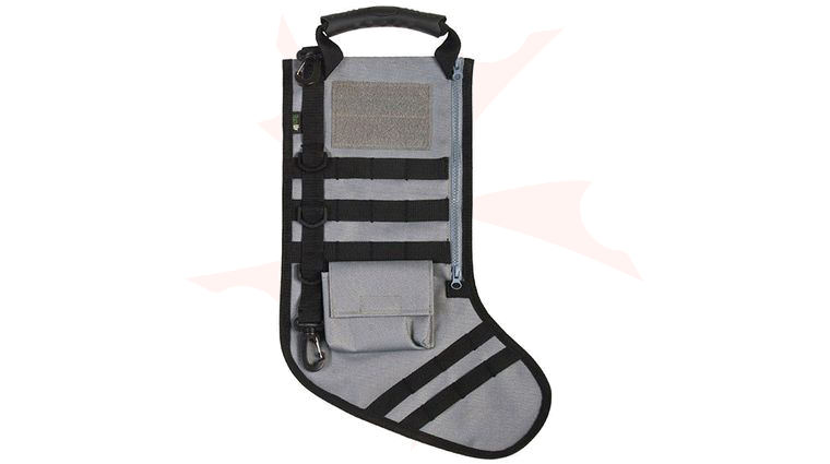 GenPro RuckUp Shadow Gray Tactical Christmas Stocking with MOLLE Attachment