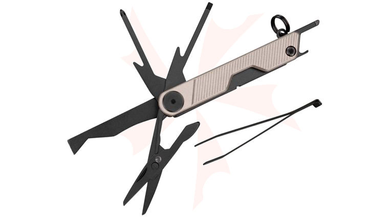 Gerber Armbar Mini Multi-Function Folding Knife 1.5 inch Black Plain Package Opener Blade, Rose Gold GFN Handle