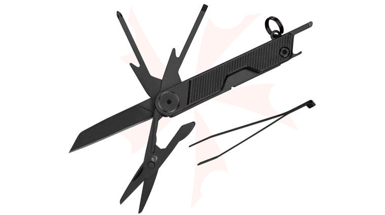 Gerber Armbar Mini Multi-Function Folding Knife 1.5 inch Black Plain Wharncliffe Blade, Black GFN Handle