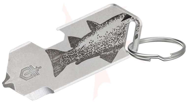Gerber Shard DT Keychain Mini Multi-Tool, Silver Fish Stainless
