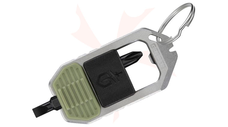 Gerber Driver Keychain Mini Bit Driver Multi-Tool, Baltic Haze GFN and Steel Handle