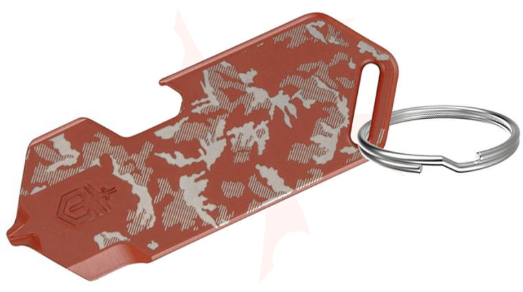 Gerber Shard DT Keychain Mini Multi-Tool, Burnt Orange Camo Stainless Steel