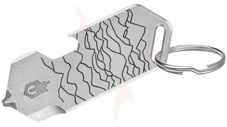 Gerber Shard DT Keychain Mini Multi-Tool, Silver Hills Stainless Steel