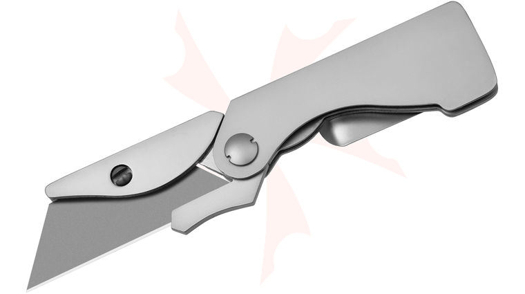 Gerber Exchange-A-Blade EAB Folding Knife 1.7 inch Utility Blade, Money Clip, Stainless Steel Handle