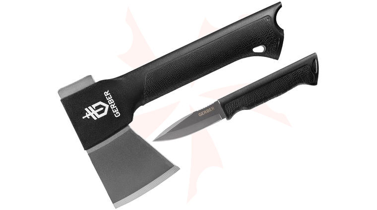 Gerber Gator Combo Axe with Knife in Handle
