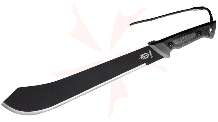 Gerber Gator Bolo Machete 15.44 inch Blade, Gator Grip Handle, Nylon Sheath