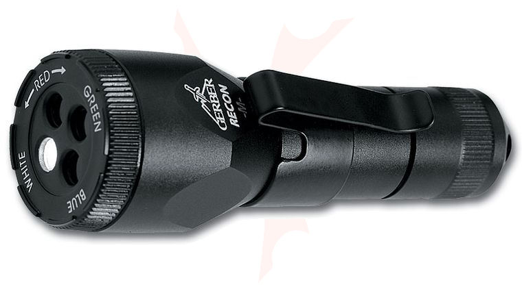Gerber Recon M Task Light with 4 Lens Colors and Aluminum Body