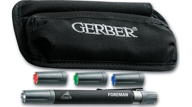 Gerber Foreman Task LED Light with Four Changable Lenses
